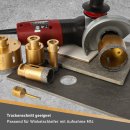 Diamantbohrkrone Winkelschleifer M14 Aufnahme 90 mm