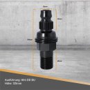 Bohrkronenaufnahme Adapter passend zu HILTI Kernbohrgeräten DD auf BU 1 1/4" UNC Außen 1/2" Innen