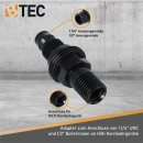 Bohrkronenaufnahme Adapter passend zu HILTI Kernbohrgeräten DD auf BU 1 1/4" UNC Außen 1/2" Innen