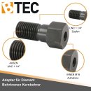 Adapter für Diamant Bohrkronen Kernbohrer INNEN UNC 1 1/4" Zapfen auf AUßEN M16 Muffe