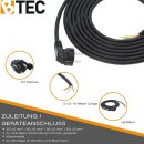 Anschlusskabel Gerätekabel Zuleitung H07RN-F 3G 1,0 mm² 3 Meter