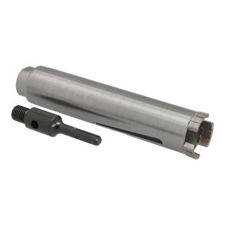 Diamant Bohrkrone Nutzlänge 180 mm Ø 42 mm SDS plus Adapter kurz