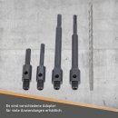 Diamant Bohrkrone Nutzlänge 180 mm Ø 42 mm SDS plus Adapter kurz