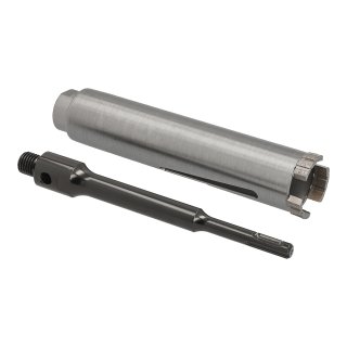 Diamant Bohrkrone Nutzlänge 180 mm Ø 42 mm SDS plus Adapter lang