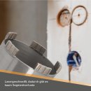Diamant Bohrkrone Nutzllänge 180 mm Ø 52 mm 6-kant Adapter lang mit Zentrierbohrer