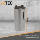 Diamant Bohrkrone Nutzlänge 180 mm Ø 62 mm SDS plus Adapter kurz mit Zentrierbohrer