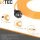 Baustellen Anschlussleitung H07BQ-F 2G 1,5 mm² 5 Meter IP44 ORANGE