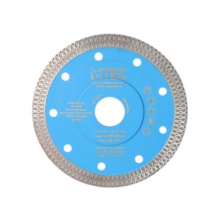 Diamanttrennscheibe SUPERCUT FLIESE extra dünn Ø 115 mm x 1,2 Bohrung 22,22 mm