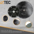 Diamanttrennscheibe ALLESSCHNEIDER Ø 350 mm Bohrung 20,00 mm