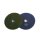 Nass-Schleifpad mit Klettverschluss K 50 / blau / Sanierungsschliff 100 mm