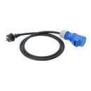 CEE Adapterleitung Set 230V/16A/3polig 1,5m, H07RN-F 3G...